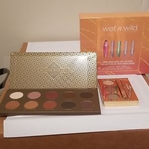 Makeup eyeshadow eyebrow mascara